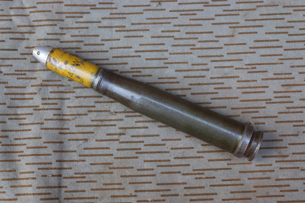 2cm Flak38 Patrone Schnittmodell Wärmezerleger