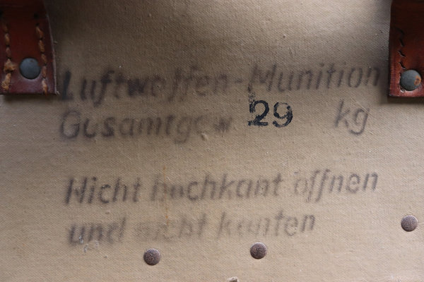 3,7 Flak 18 Munitionskiste Pappe 1945